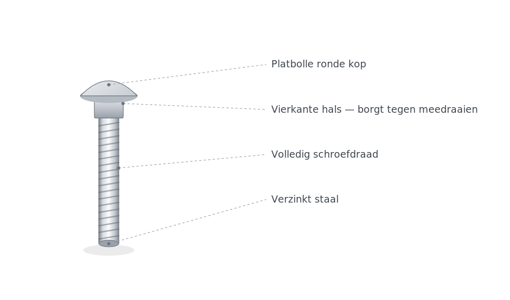 Slotbout kenmerken